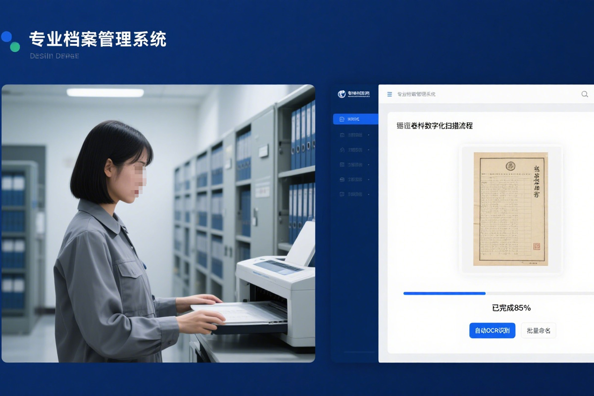 信息化档案卷宗管理